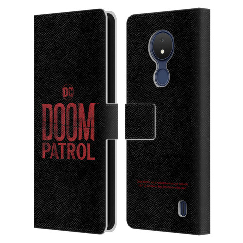 Doom Patrol Graphics Logo Leather Book Wallet Case Cover For Nokia C21