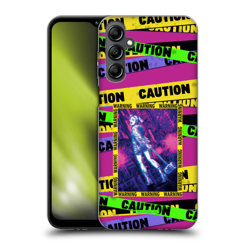 Birds of Prey DC Comics Harley Quinn Art Warning Soft Gel Case for Samsung Galaxy M14 5G