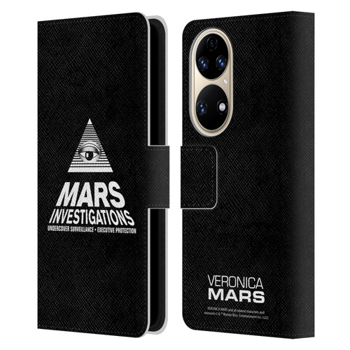Veronica Mars Graphics Logo Leather Book Wallet Case Cover For Huawei P50