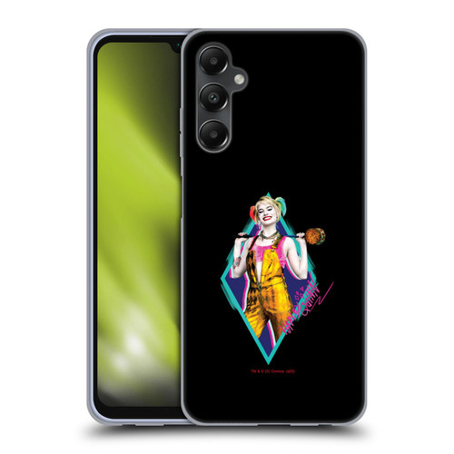 Birds of Prey DC Comics Harley Quinn Happy Crazy Hammer Soft Gel Case for Samsung Galaxy A05s