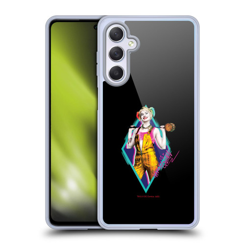 Birds of Prey DC Comics Harley Quinn Happy Crazy Hammer Soft Gel Case for Samsung Galaxy M54 5G