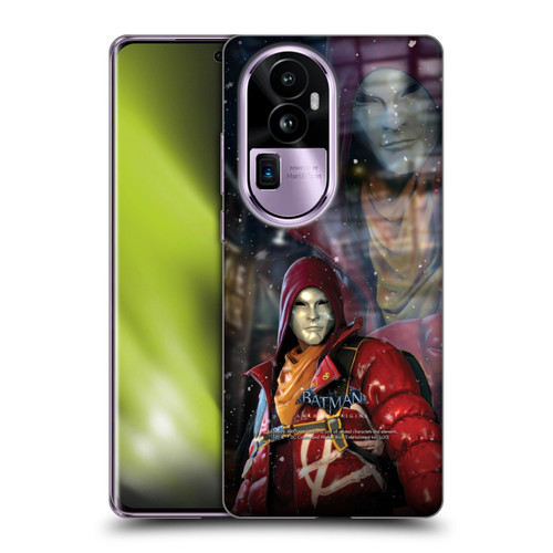 Batman Arkham Origins Characters Anarky Soft Gel Case for OPPO Reno10 Pro+