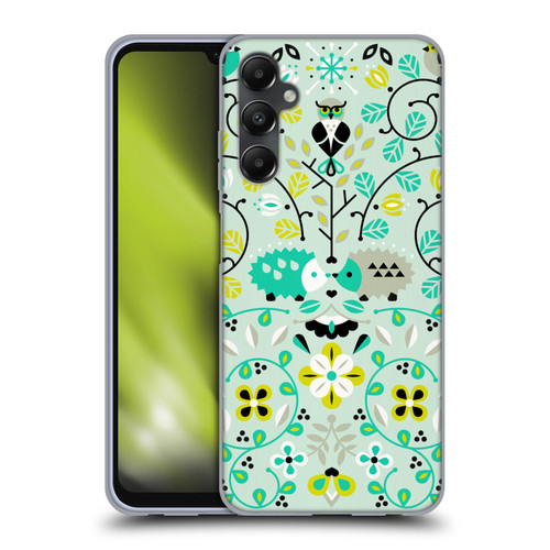 Cat Coquillette Animals Hedgehogs Symmetry Soft Gel Case for Samsung Galaxy A05s