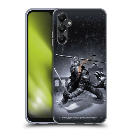 Batman Arkham Origins Key Art Deathstroke Soft Gel Case for Samsung Galaxy A05s