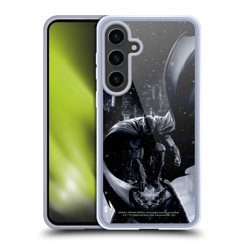 Batman Arkham Origins Key Art Batman Soft Gel Case for Samsung Galaxy S24+ 5G