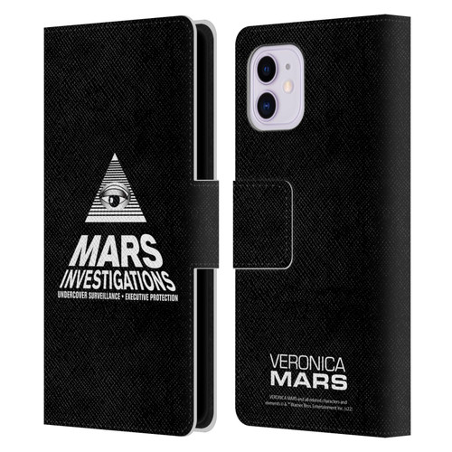 Veronica Mars Graphics Logo Leather Book Wallet Case Cover For Apple iPhone 11