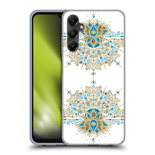 Cat Coquillette Patterns 6 Lotus Bloom Mandala 2 Soft Gel Case for Samsung Galaxy A05s