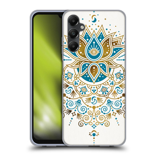 Cat Coquillette Patterns 6 Lotus Bloom Mandala 4 Soft Gel Case for Samsung Galaxy A05s