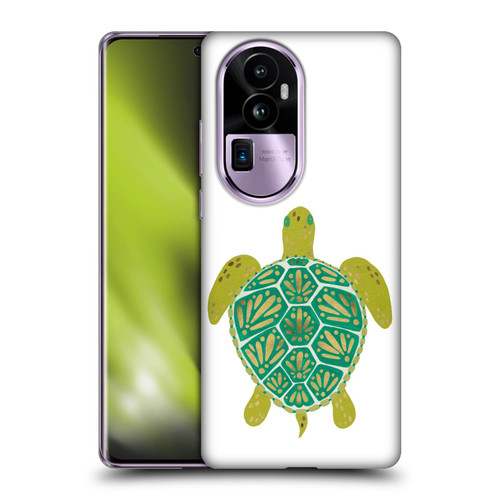 Cat Coquillette Sea Turtle Green Soft Gel Case for OPPO Reno10 Pro+