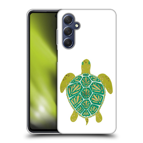 Cat Coquillette Sea Turtle Green Soft Gel Case for Samsung Galaxy M54 5G