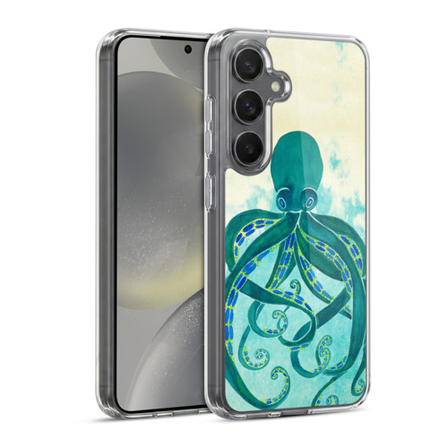 Cat Coquillette Sea Octopus Soft Gel Case for Samsung Galaxy S24 5G & MagSafe