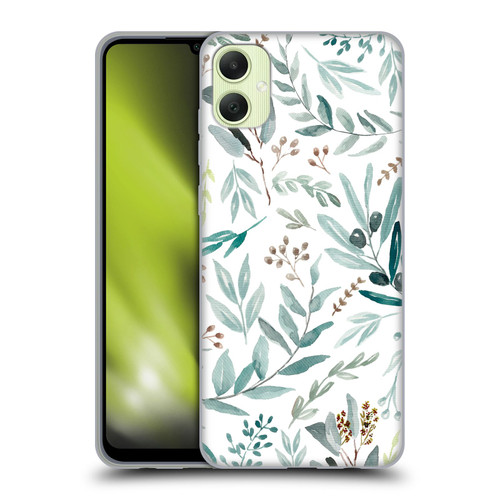 Anis Illustration Bloomers Eucalyptus Soft Gel Case for Samsung Galaxy A05