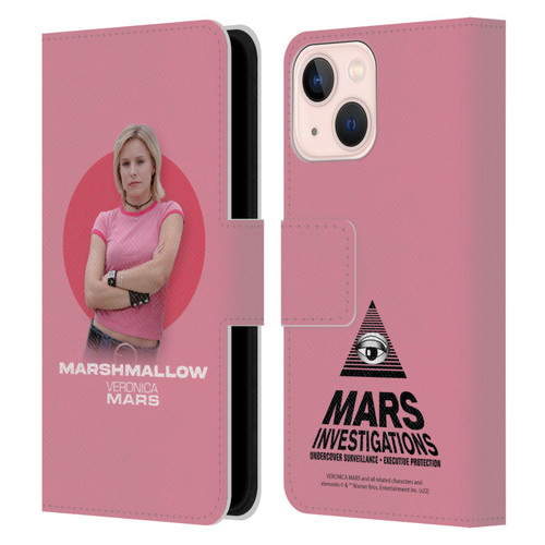 Veronica Mars Graphics Character Art Leather Book Wallet Case Cover For Apple iPhone 13 Mini