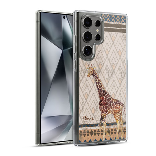 Paul Brent Animals Tribal Giraffe Soft Gel Case for Samsung Galaxy S24 Ultra 5G & MagSafe
