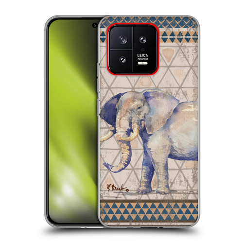 Paul Brent Animals Tribal Elephant Soft Gel Case for Xiaomi 13 5G
