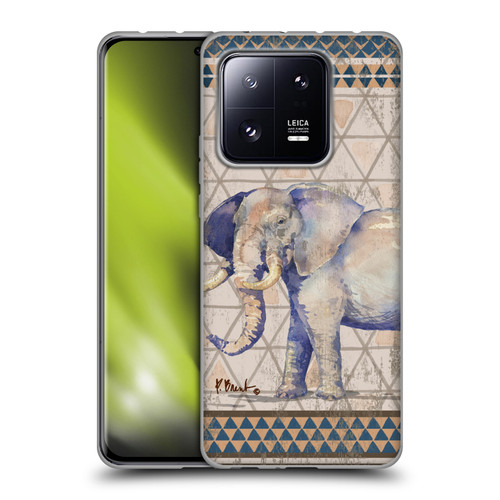 Paul Brent Animals Tribal Elephant Soft Gel Case for Xiaomi 13 Pro 5G