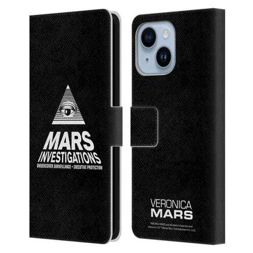 Veronica Mars Graphics Logo Leather Book Wallet Case Cover For Apple iPhone 14 Plus