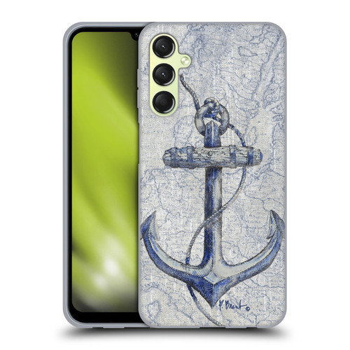 Paul Brent Nautical Vintage Anchor Soft Gel Case for Samsung Galaxy A24 4G / Galaxy M34 5G