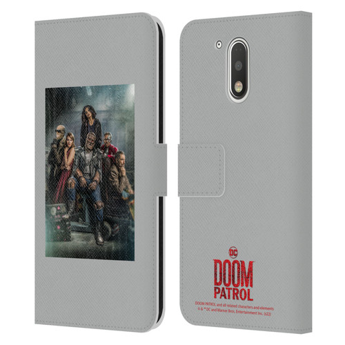 Doom Patrol Graphics Poster 1 Leather Book Wallet Case Cover For Motorola Moto G41