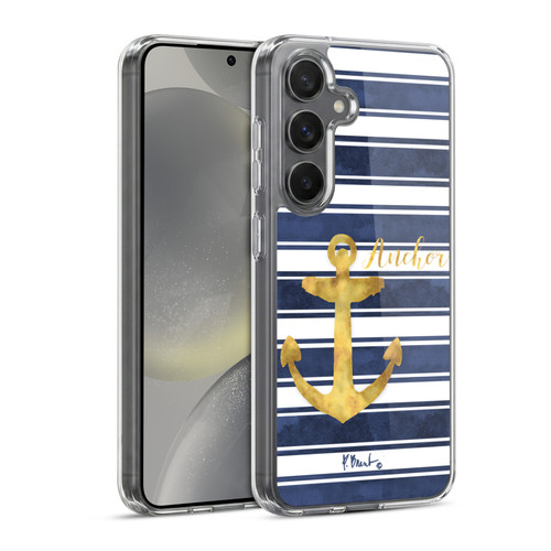 Paul Brent Nautical Anchor Soft Gel Case for Samsung Galaxy S24 5G & MagSafe