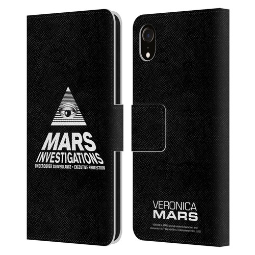 Veronica Mars Graphics Logo Leather Book Wallet Case Cover For Apple iPhone XR