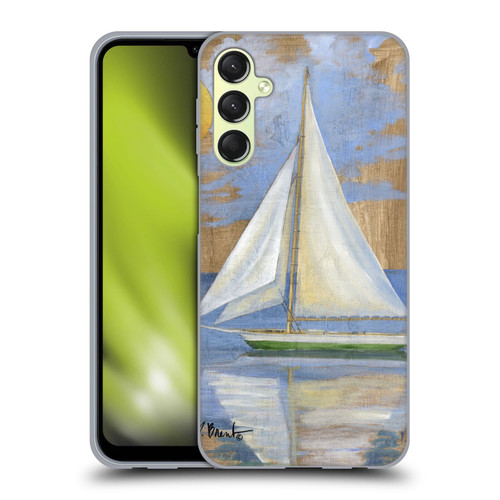 Paul Brent Ocean Serene Sailboat Soft Gel Case for Samsung Galaxy A24 4G / M34 5G