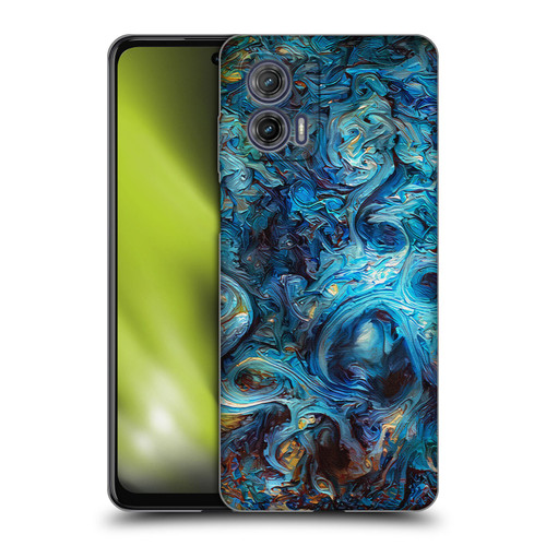 Cosmo18 Jupiter Fantasy Blue Soft Gel Case for Motorola Moto G73 5G