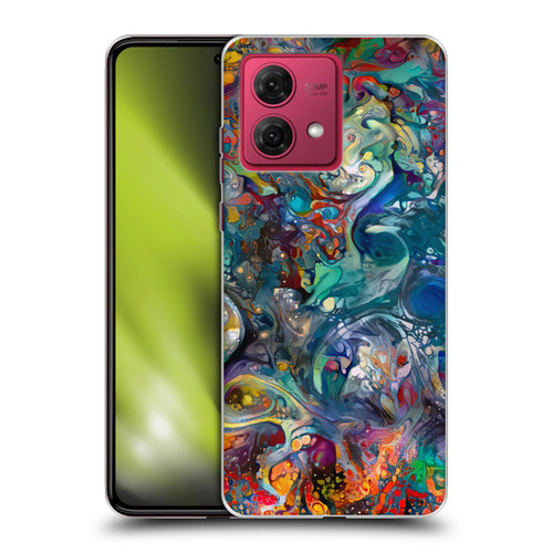 Cosmo18 Jupiter Fantasy Bloom Soft Gel Case for Motorola Moto G84 5G