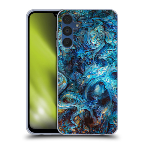 Cosmo18 Jupiter Fantasy Blue Soft Gel Case for Samsung Galaxy A15