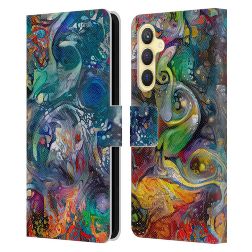 Cosmo18 Jupiter Fantasy Bloom Leather Book Wallet Case Cover For Samsung Galaxy S23 FE 5G