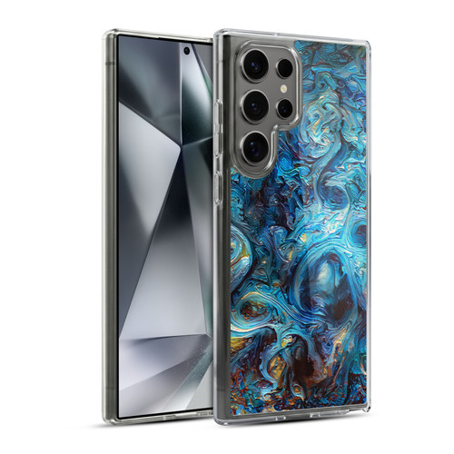 Cosmo18 Jupiter Fantasy Blue Soft Gel Case for Samsung Galaxy S24 Ultra 5G & MagSafe