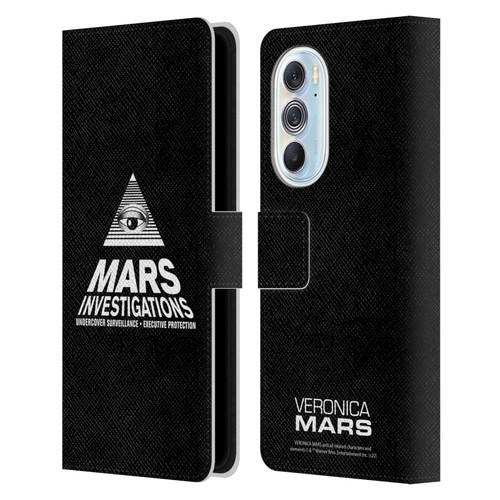 Veronica Mars Graphics Logo Leather Book Wallet Case Cover For Motorola Edge X30