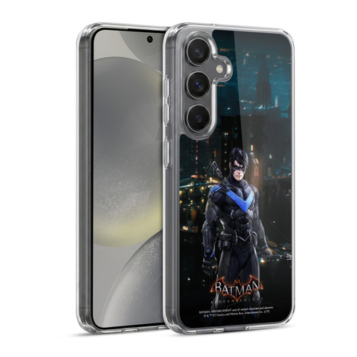 Batman Arkham Knight Characters Nightwing Soft Gel Case for Samsung Galaxy S24 5G