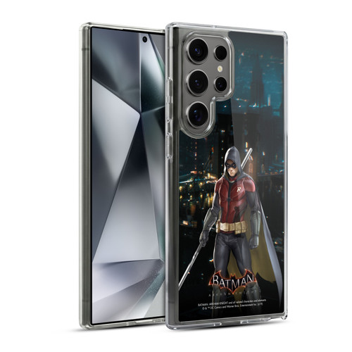 Batman Arkham Knight Characters Red Robin Soft Gel Case for Samsung Galaxy S24 Ultra 5G