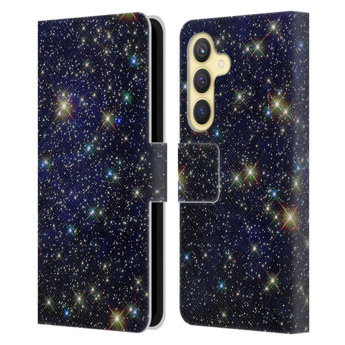 Cosmo18 Space 2 Standout Leather Book Wallet Case Cover For Samsung Galaxy S24 5G