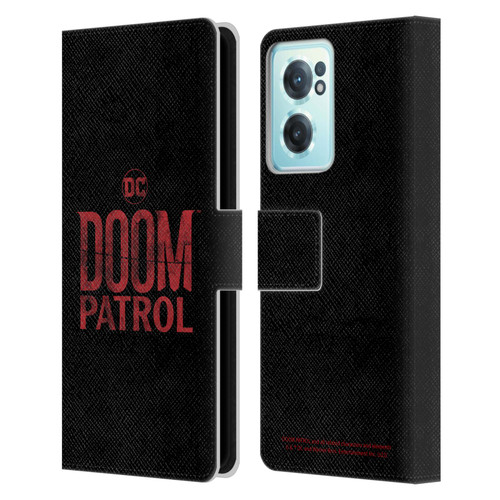 Doom Patrol Graphics Logo Leather Book Wallet Case Cover For OnePlus Nord CE 2 5G