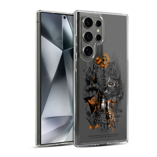 Batman Arkham Knight Graphics City Of Fear Scarecrow Soft Gel Case for Samsung Galaxy S24 Ultra 5G & MagSafe