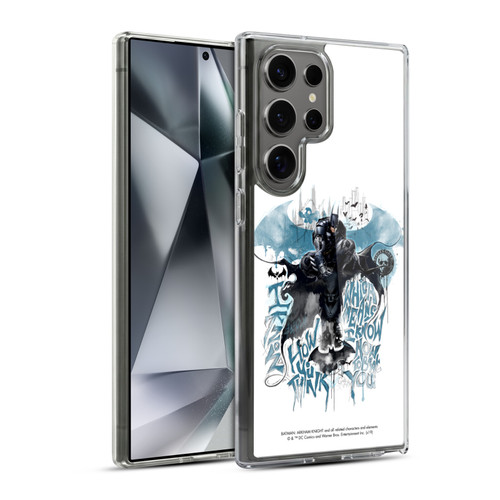 Batman Arkham Knight Graphics How You Think Soft Gel Case for Samsung Galaxy S24 Ultra 5G & MagSafe