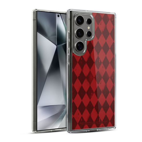 Batman Arkham Knight Graphics Harley Quinn Pattern Soft Gel Case for Samsung Galaxy S24 Ultra 5G & MagSafe