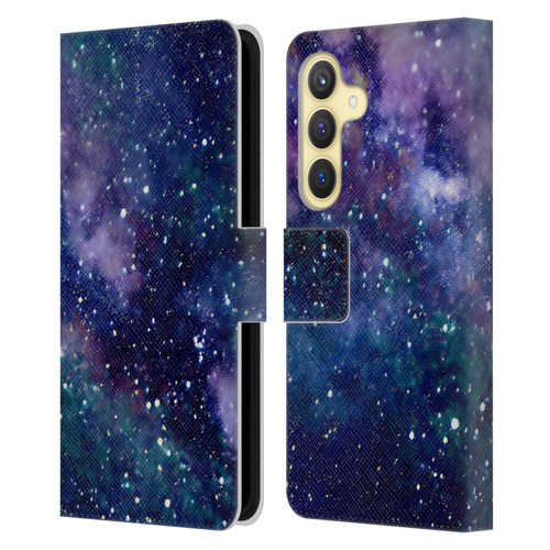 Cosmo18 Space Milky Way Leather Book Wallet Case Cover For Samsung Galaxy S24 5G