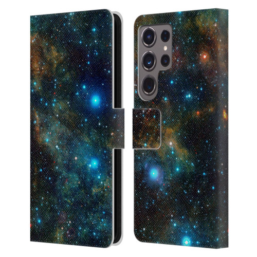 Cosmo18 Space Star Formation Leather Book Wallet Case Cover For Samsung Galaxy S24 Ultra 5G