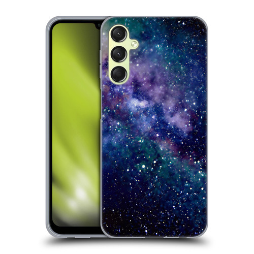 Cosmo18 Space Milky Way Soft Gel Case for Samsung Galaxy A24 4G / M34 5G