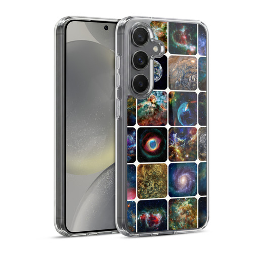 Cosmo18 Space The Amazing Universe Soft Gel Case for Samsung Galaxy S24 5G & MagSafe