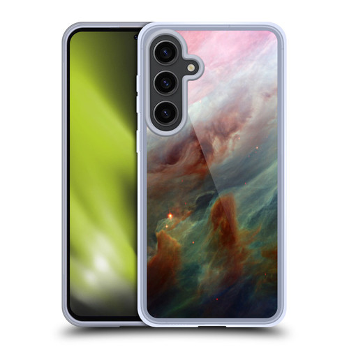 Cosmo18 Space Orion Gas Clouds Soft Gel Case for Samsung Galaxy S24+ 5G