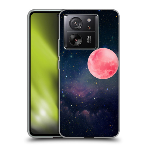 Cosmo18 Space Pink Moon Soft Gel Case for Xiaomi 13T 5G / 13T Pro 5G
