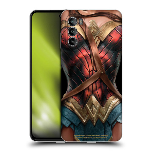 Wonder Woman Movie Character Art Costume Soft Gel Case for Motorola Moto G82 5G