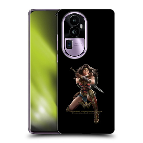 Wonder Woman Movie Character Art Bracelets Of Submission Soft Gel Case for OPPO Reno10 Pro+