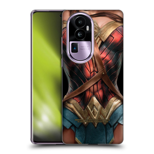 Wonder Woman Movie Character Art Costume Soft Gel Case for OPPO Reno10 Pro+