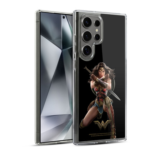 Wonder Woman Movie Character Art Bracelets Of Submission Soft Gel Case for Samsung Galaxy S24 Ultra 5G & MagSafe
