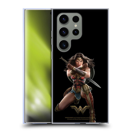 Wonder Woman Movie Character Art Bracelets Of Submission Soft Gel Case for Samsung Galaxy S24 Ultra 5G